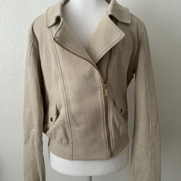 Grey State Women's Long Sleeve Asymmetrical Full Zip Jacket baig Size L - Picture 1 of 16